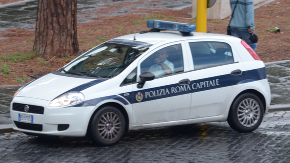 blocco auto a Roma