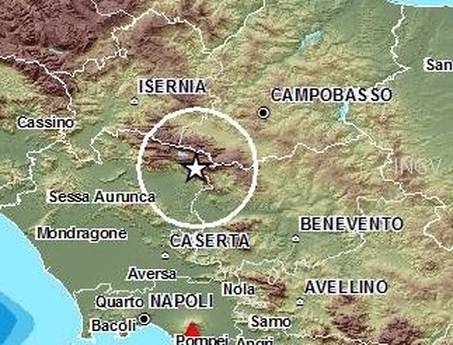 Terremoto Napoli 29 dicembre 2013