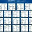 Calendario Serie A 2014 2015