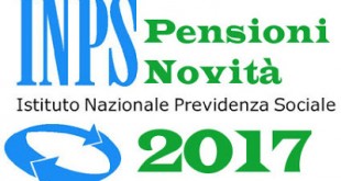 pensioni novità 2017